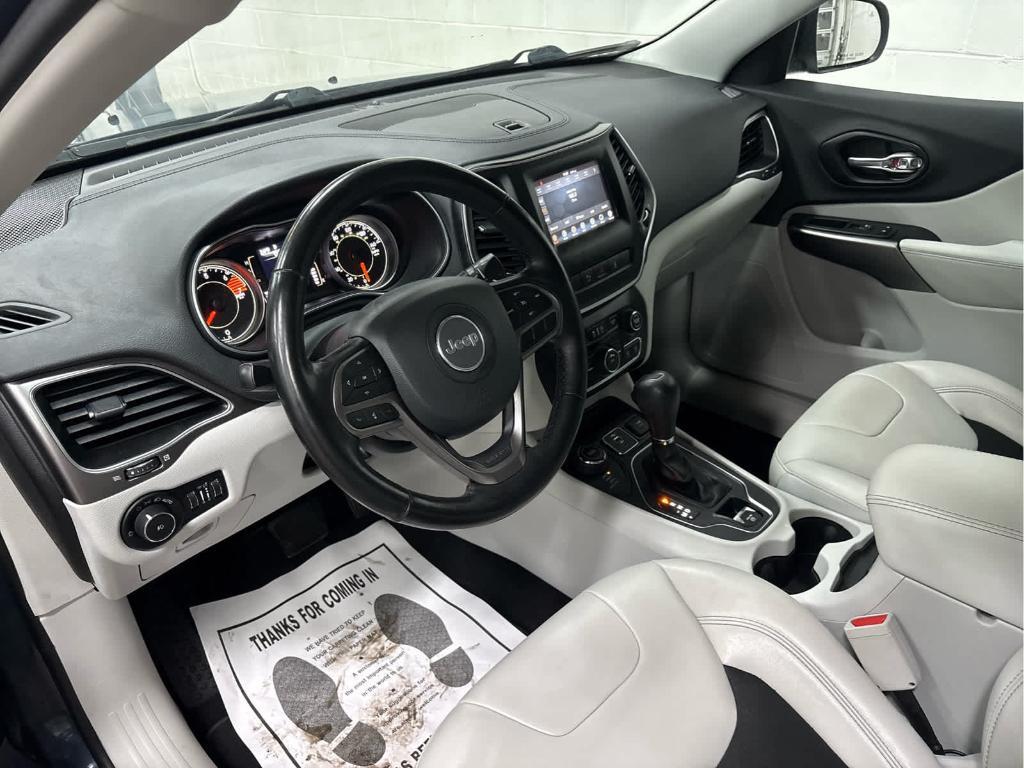 used 2021 Jeep Cherokee car, priced at $17,890