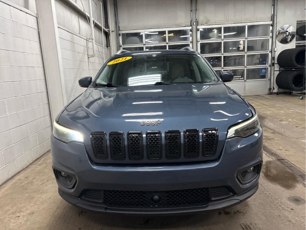 used 2021 Jeep Cherokee car, priced at $17,890