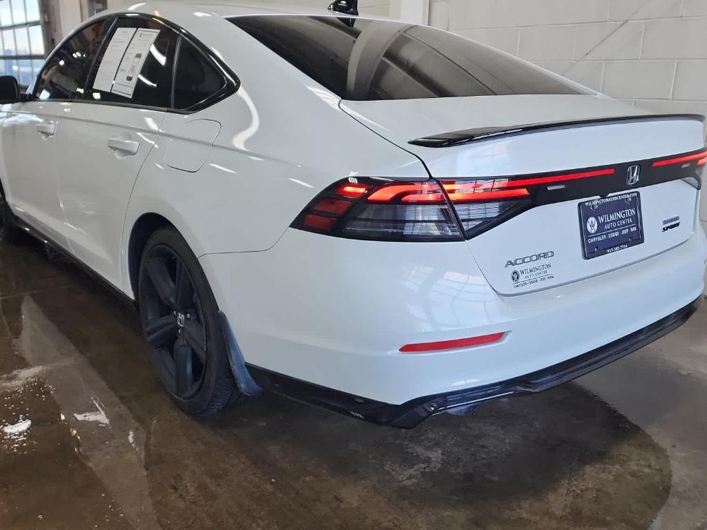 used 2023 Honda Accord Hybrid car, priced at $25,703