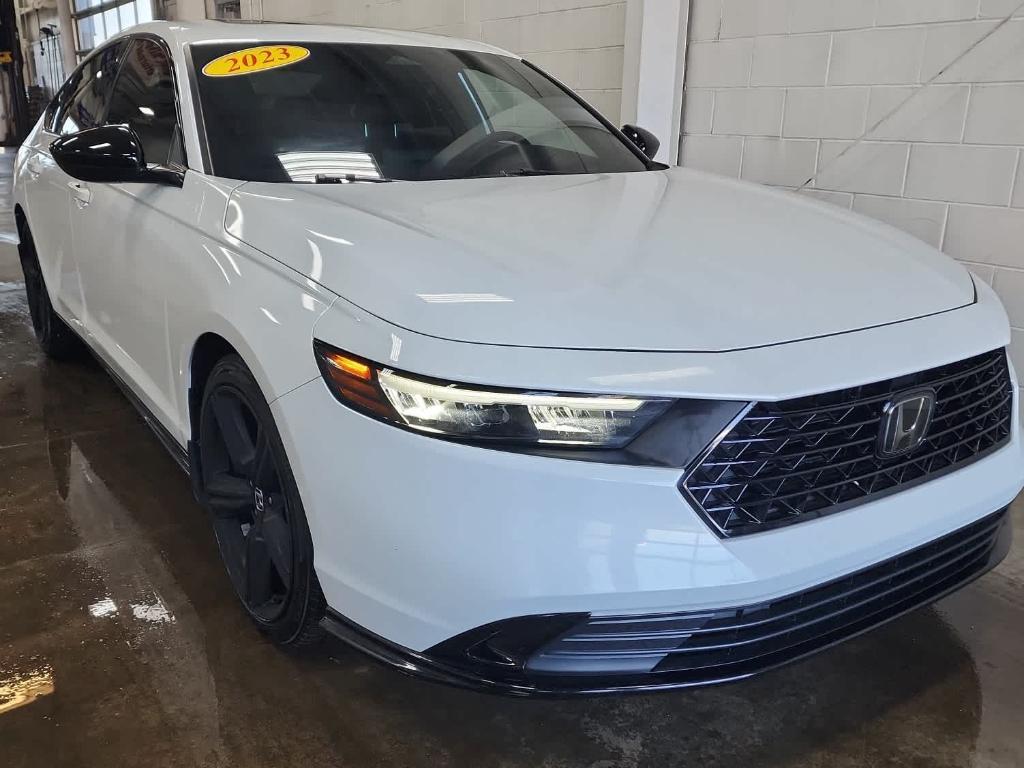 used 2023 Honda Accord Hybrid car, priced at $25,703