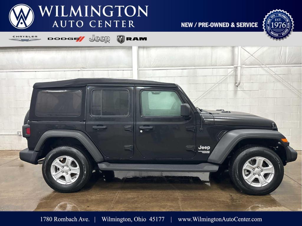 used 2021 Jeep Wrangler Unlimited car, priced at $25,750