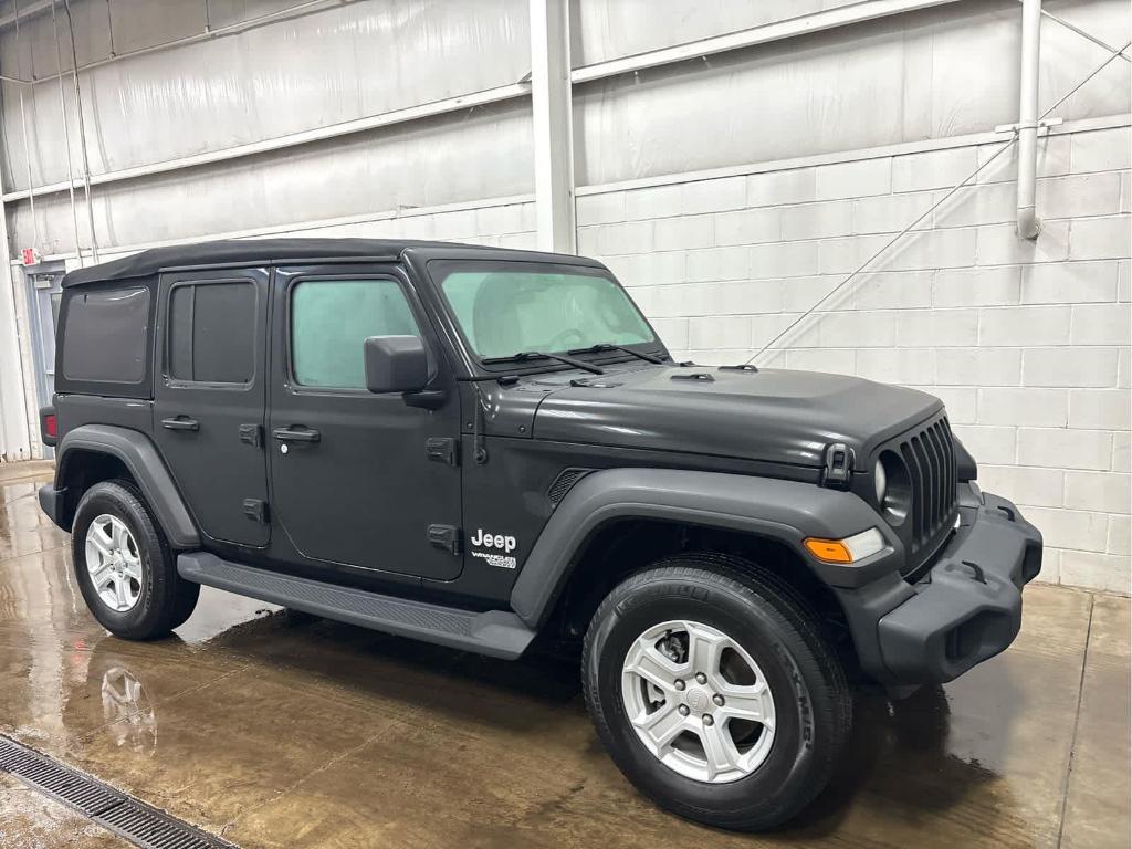 used 2021 Jeep Wrangler Unlimited car, priced at $24,825