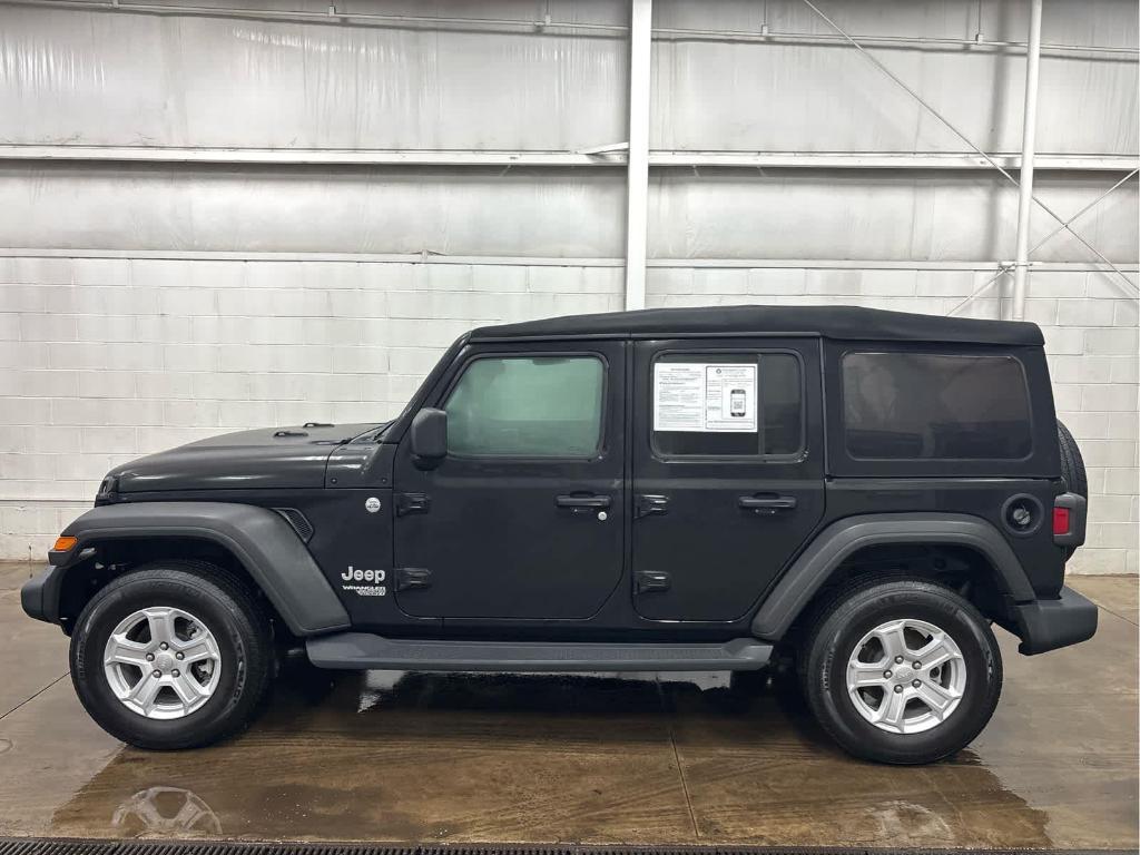 used 2021 Jeep Wrangler Unlimited car, priced at $24,825