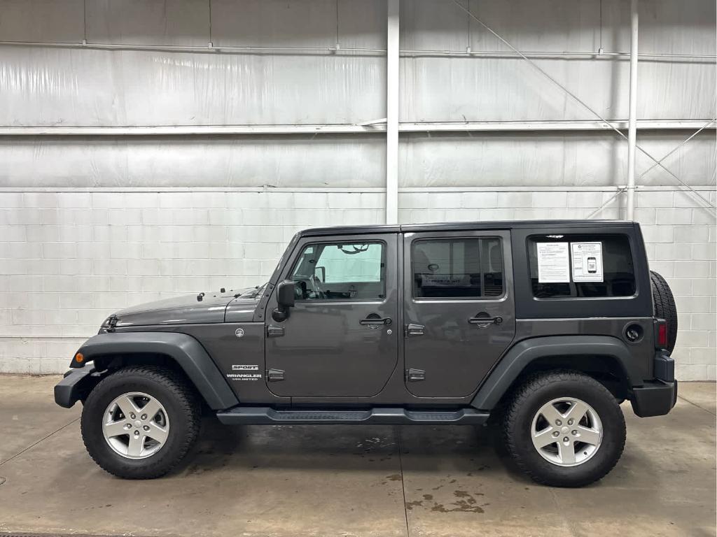 used 2016 Jeep Wrangler Unlimited car, priced at $17,800