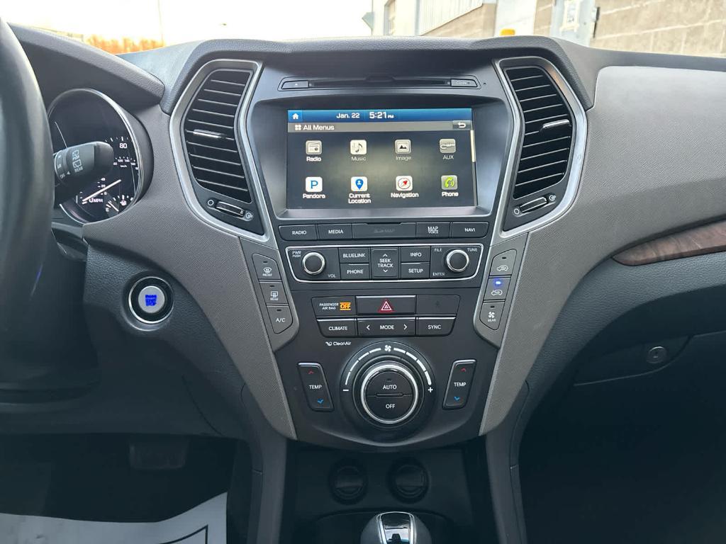 used 2018 Hyundai Santa Fe car, priced at $19,490