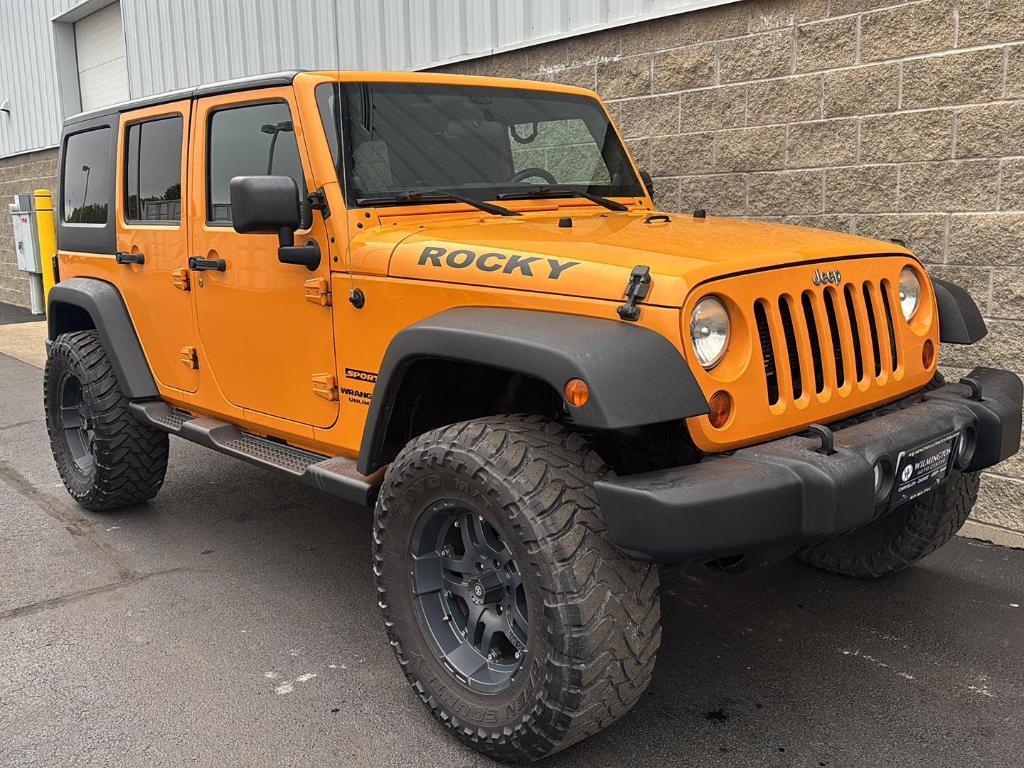 used 2012 Jeep Wrangler Unlimited car, priced at $16,990