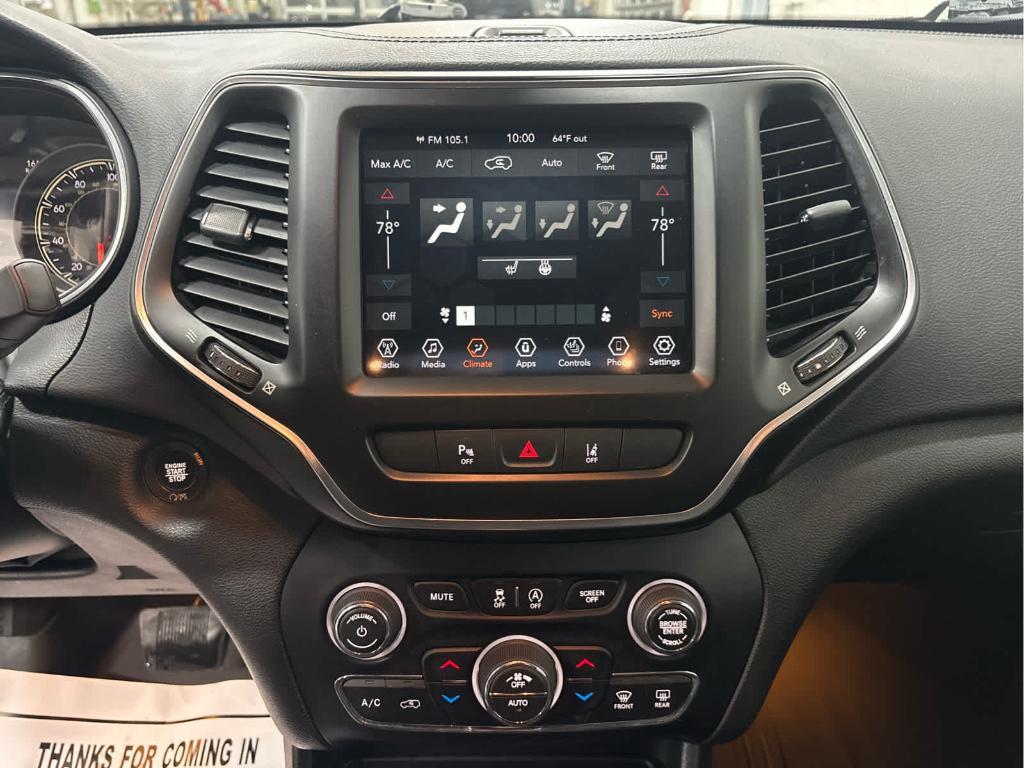 used 2022 Jeep Cherokee car, priced at $17,924