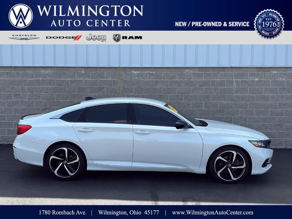 used 2021 Honda Accord car, priced at $21,990