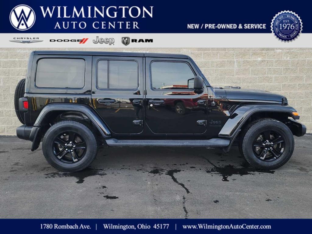 used 2020 Jeep Wrangler Unlimited car, priced at $23,850