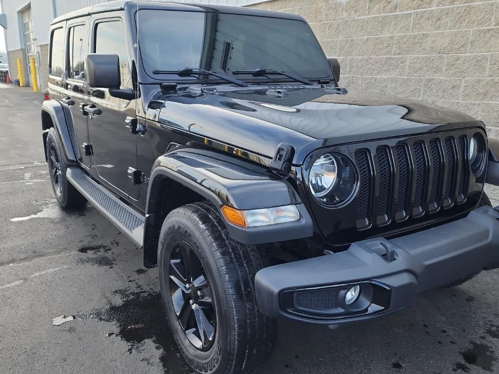 used 2020 Jeep Wrangler Unlimited car, priced at $23,850