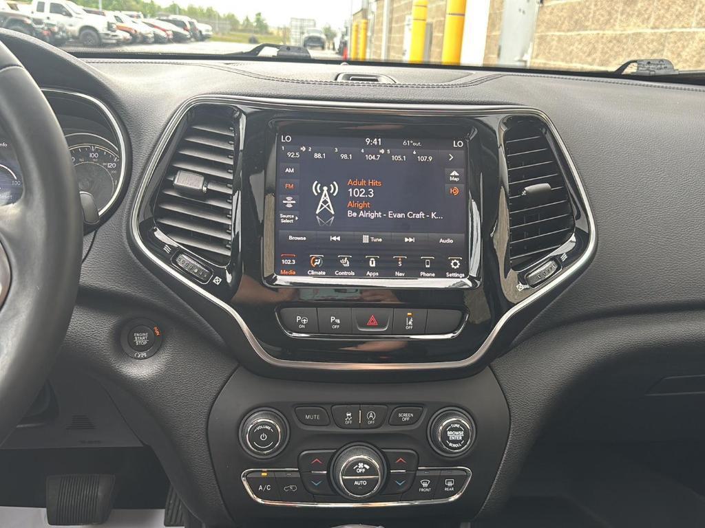 used 2021 Jeep Cherokee car, priced at $24,520