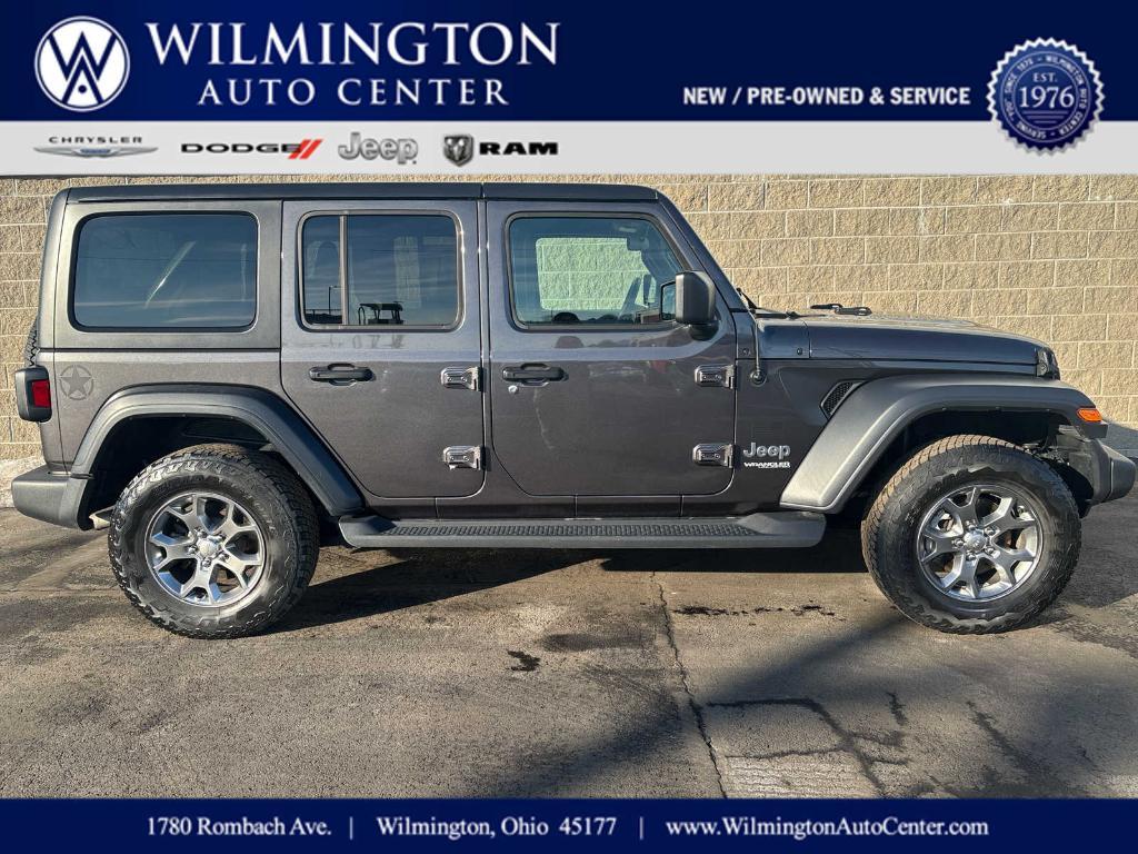 used 2020 Jeep Wrangler Unlimited car, priced at $25,850