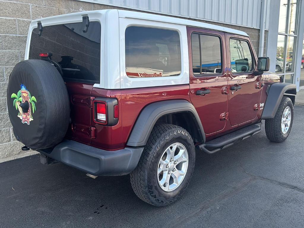 used 2021 Jeep Wrangler Unlimited car, priced at $28,490
