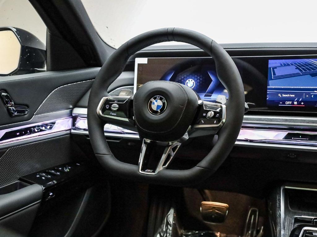 new 2026 BMW 740 car, priced at $105,000