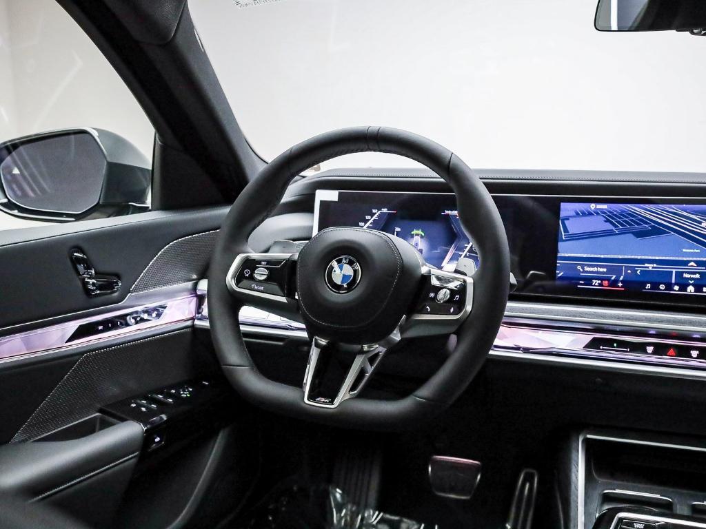 new 2026 BMW 740 car, priced at $106,575