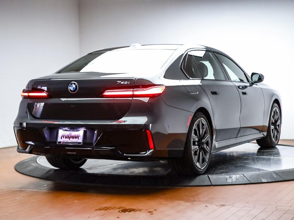 new 2026 BMW 740 car, priced at $106,575