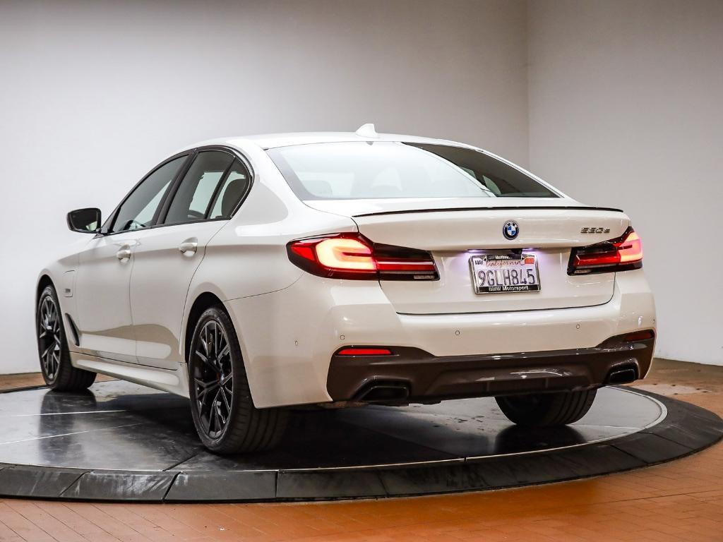 used 2023 BMW 530e car, priced at $36,691