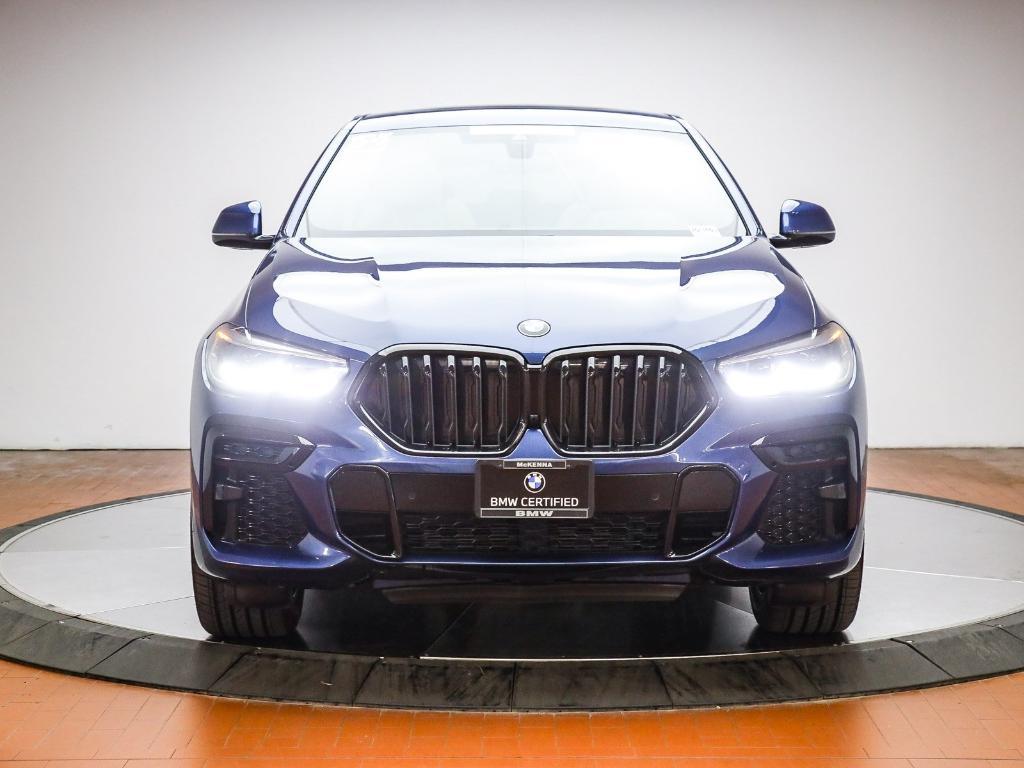 used 2022 BMW X6 car, priced at $53,591