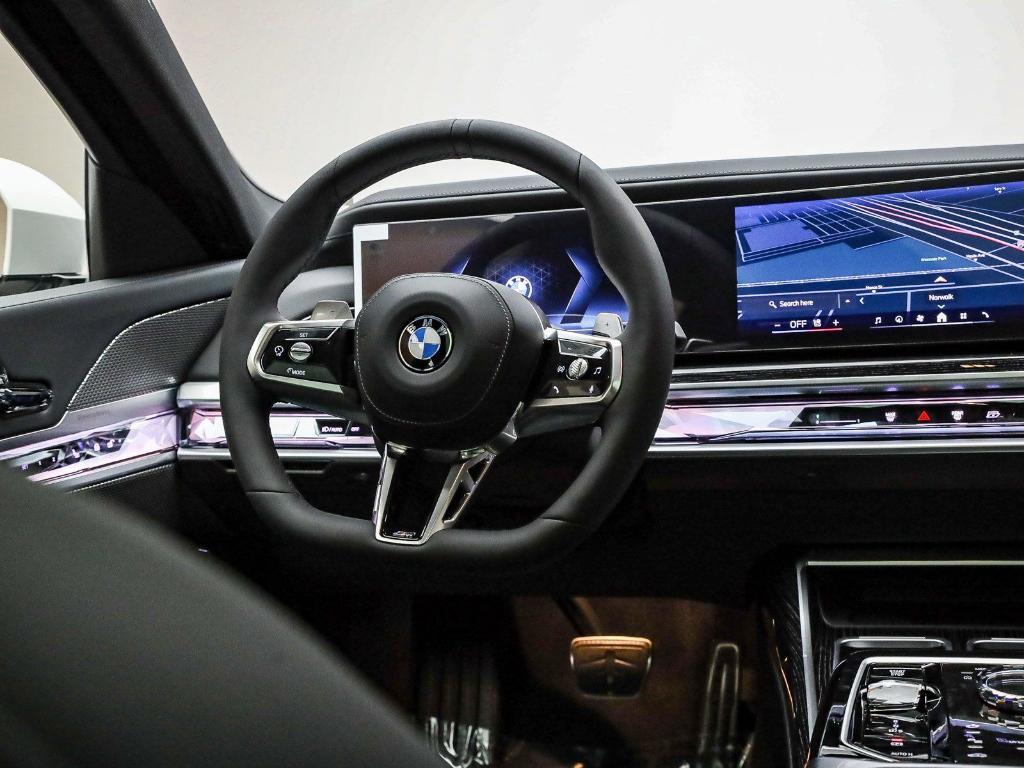 new 2026 BMW 740 car, priced at $105,000