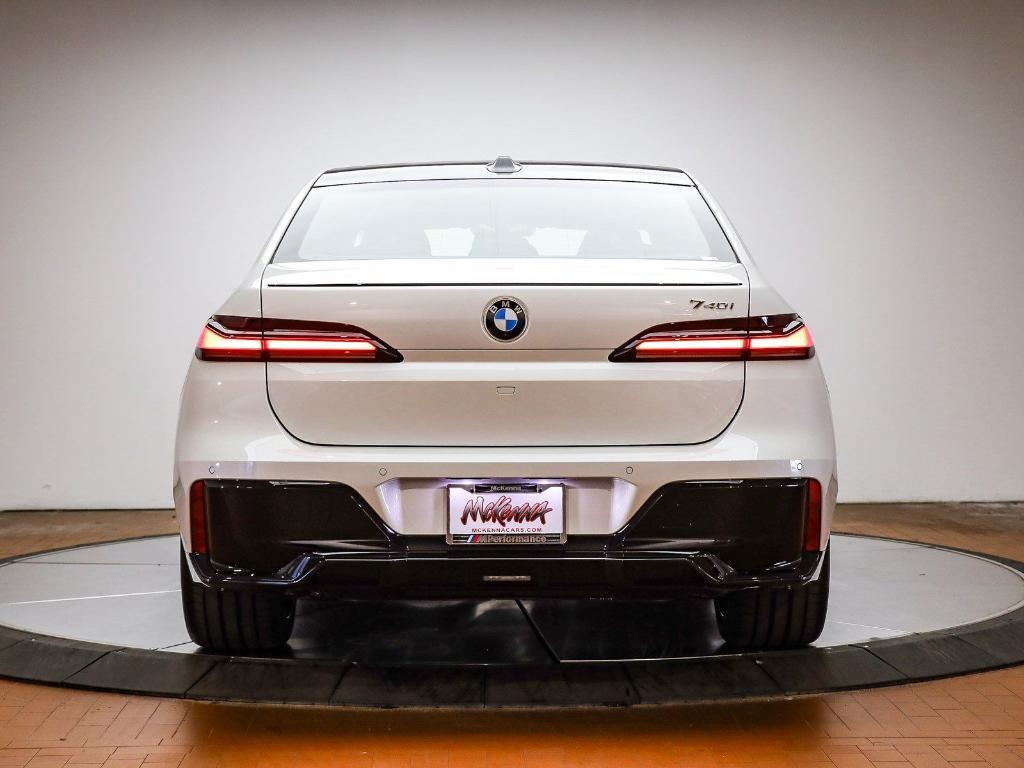 new 2026 BMW 740 car, priced at $105,000