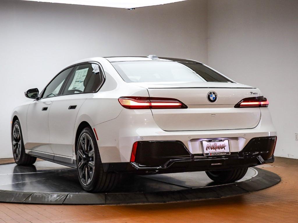 new 2026 BMW 740 car, priced at $105,000