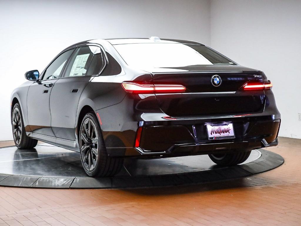 new 2026 BMW 740 car, priced at $105,000