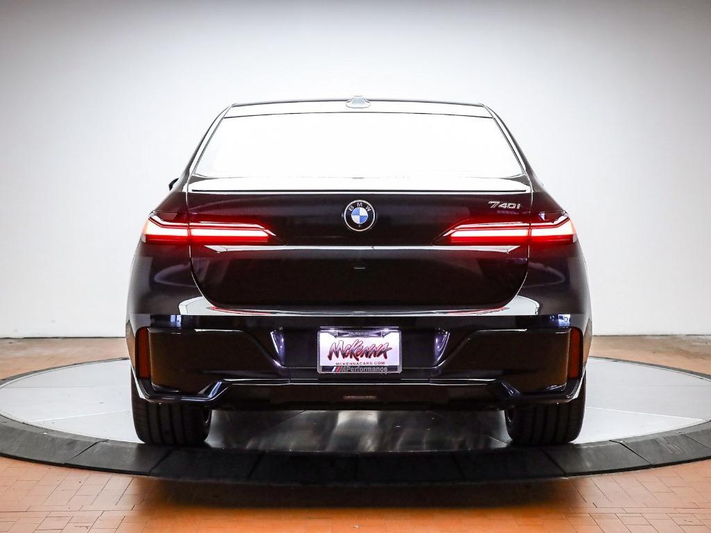 new 2026 BMW 740 car, priced at $105,000