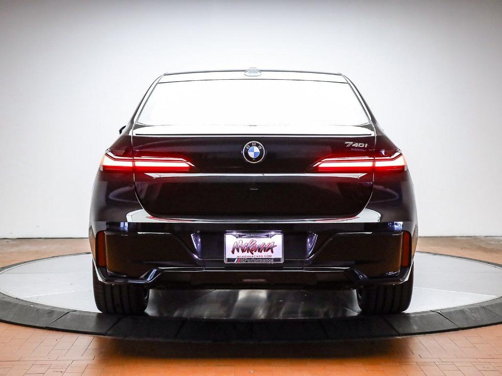 new 2026 BMW 740 car, priced at $105,000