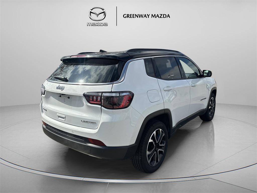 used 2023 Jeep Compass car, priced at $19,495