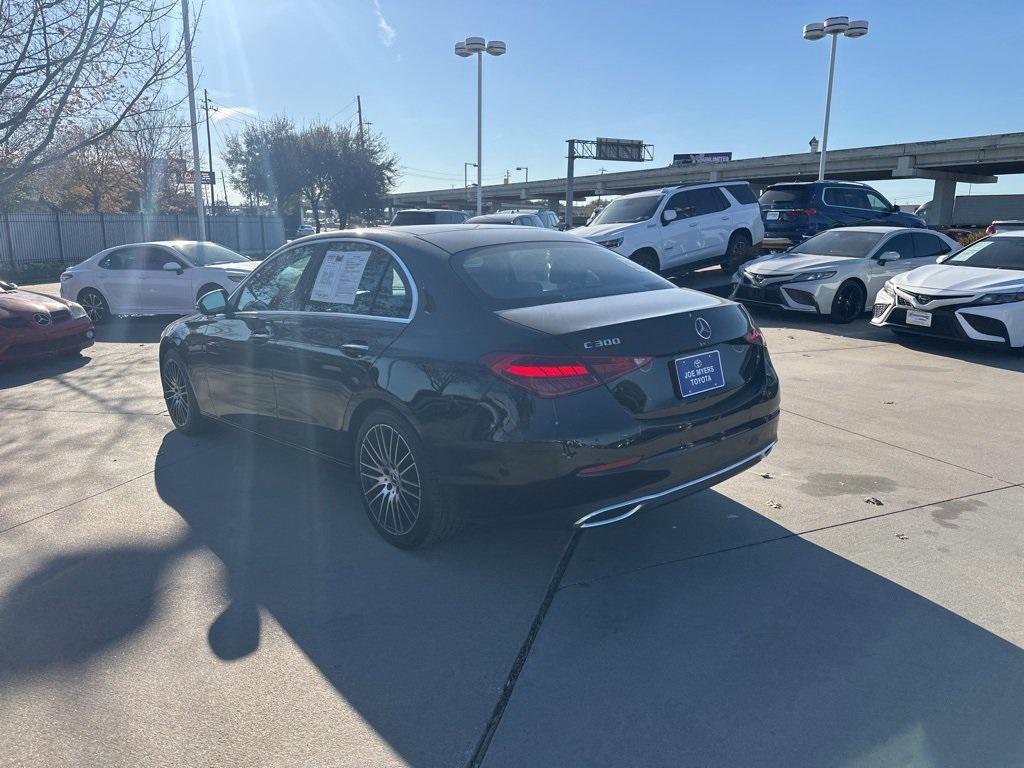used 2024 Mercedes-Benz C-Class car, priced at $34,995