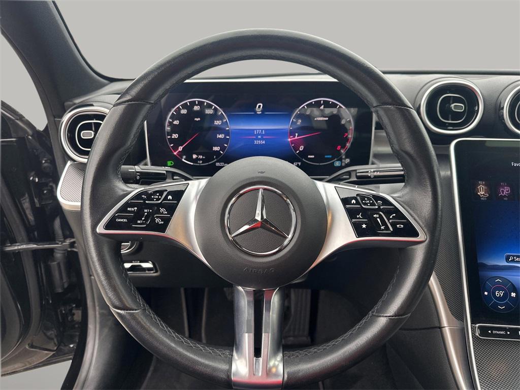 used 2024 Mercedes-Benz C-Class car, priced at $32,990