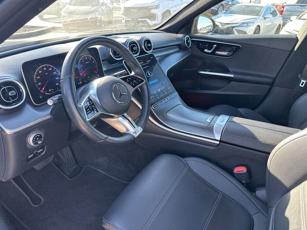 used 2024 Mercedes-Benz C-Class car, priced at $34,995
