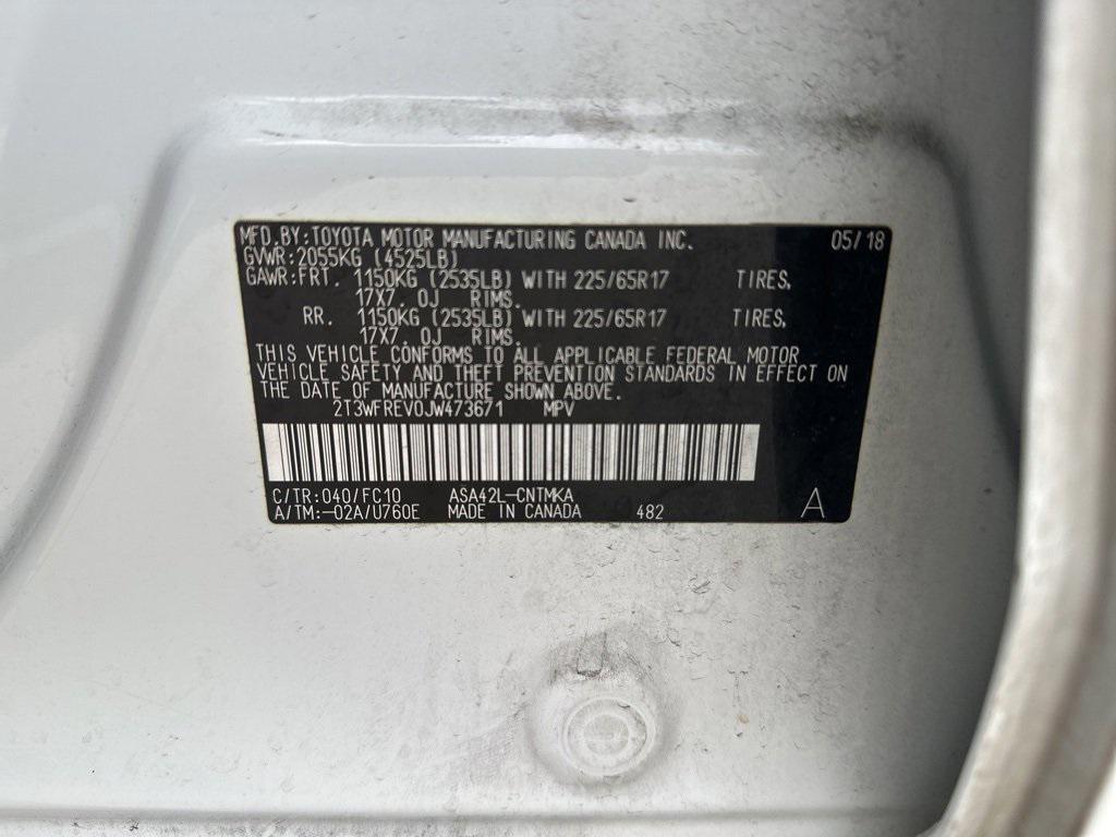 used 2018 Toyota RAV4 car, priced at $16,199