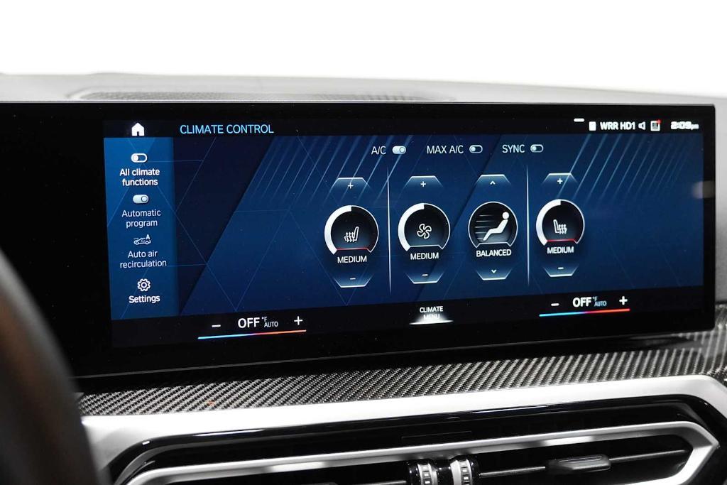 used 2023 BMW M3 car, priced at $73,874