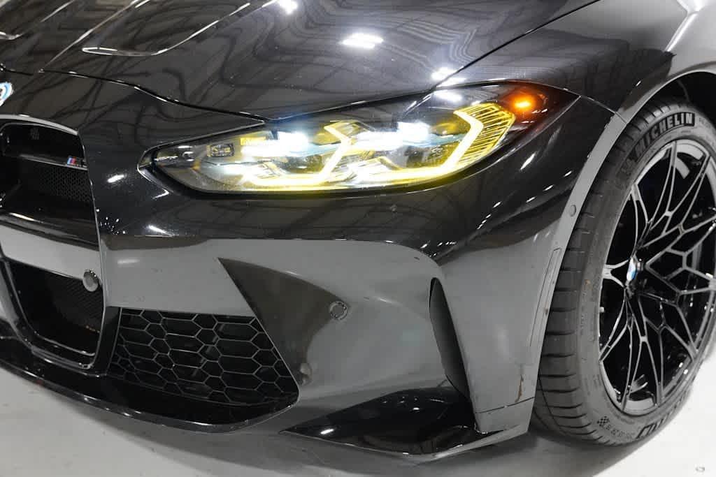 used 2023 BMW M3 car, priced at $73,874