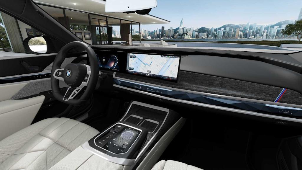 new 2025 BMW 740 car, priced at $110,175