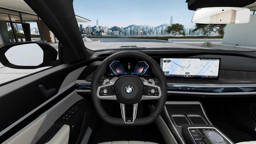 new 2025 BMW 740 car, priced at $110,175
