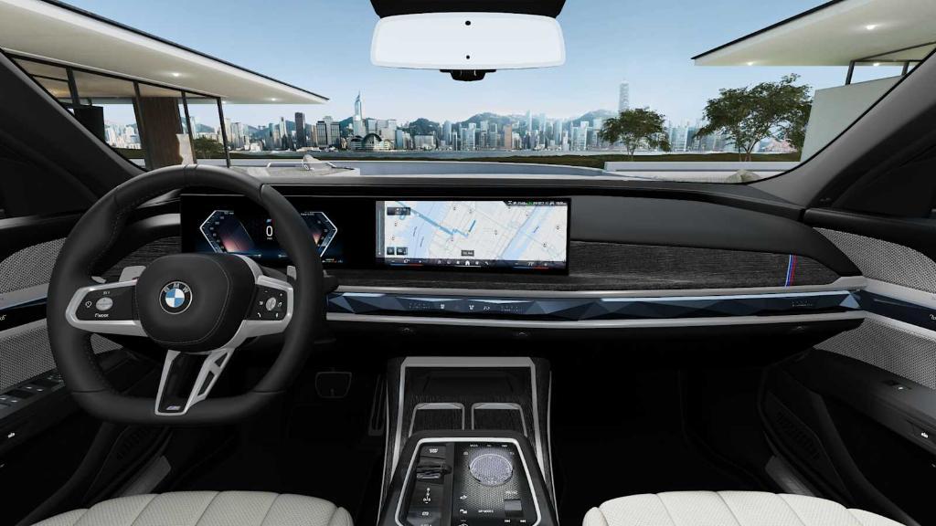 new 2025 BMW 740 car, priced at $110,175