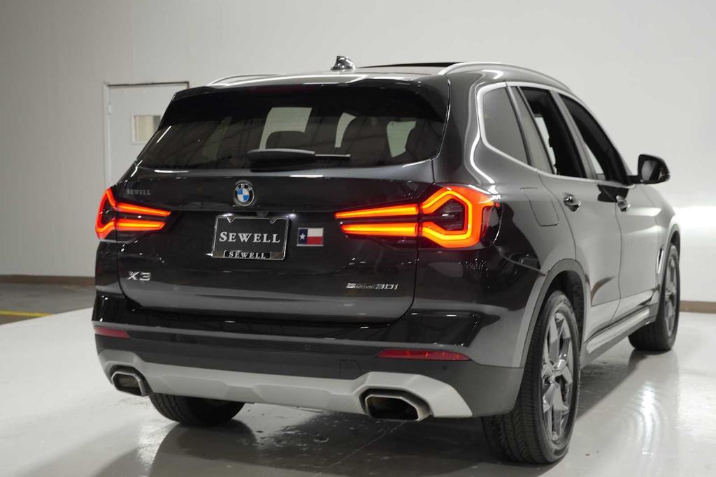 used 2023 BMW X3 car, priced at $36,989