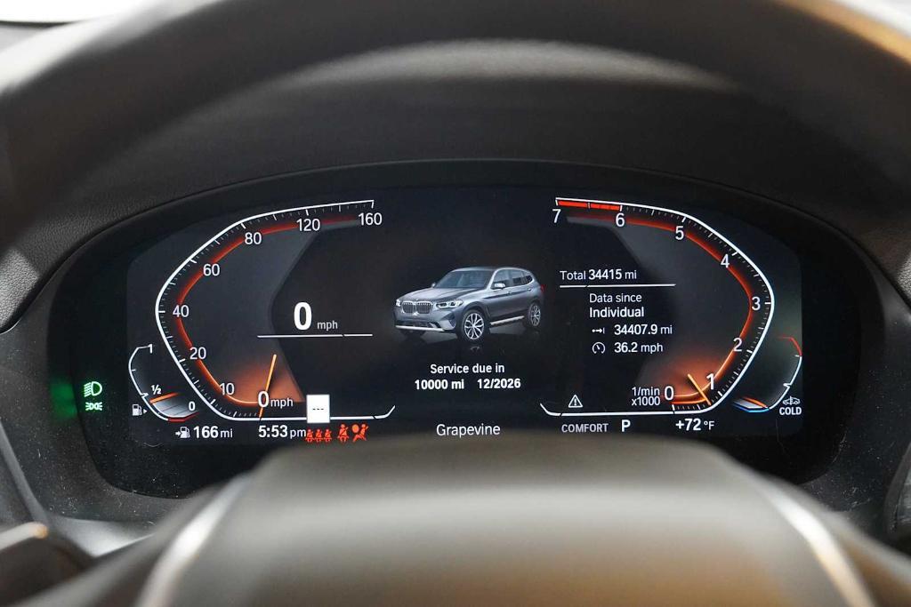 used 2023 BMW X3 car, priced at $36,989