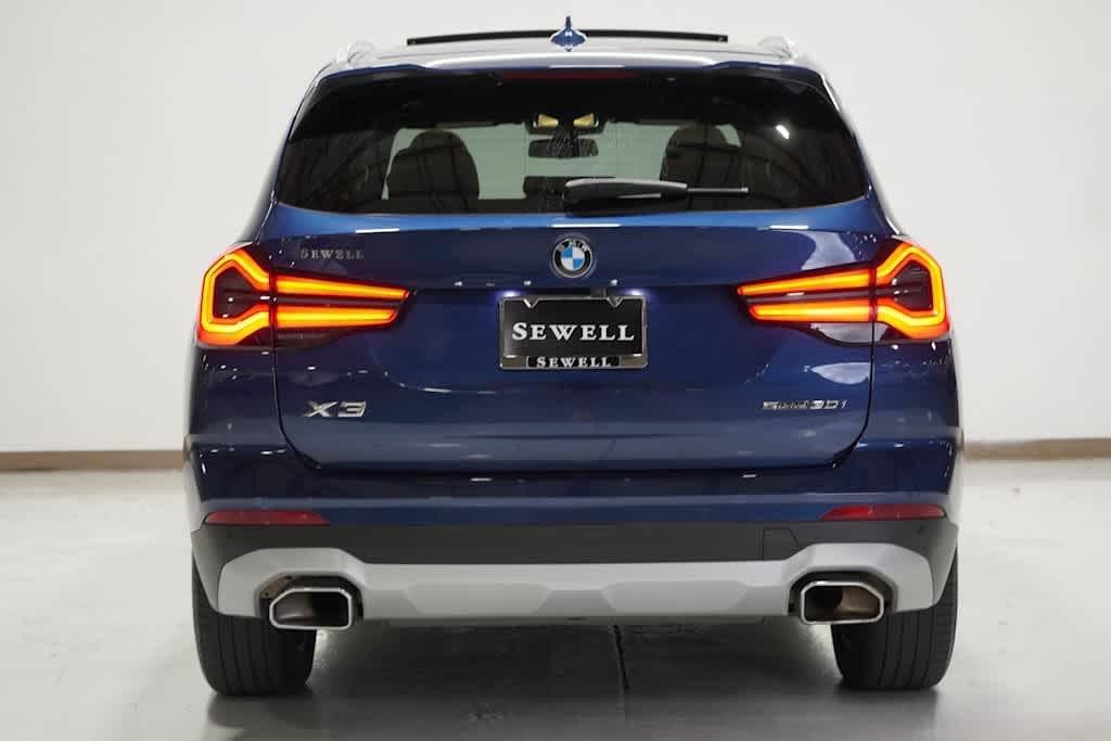 used 2023 BMW X3 car, priced at $31,656
