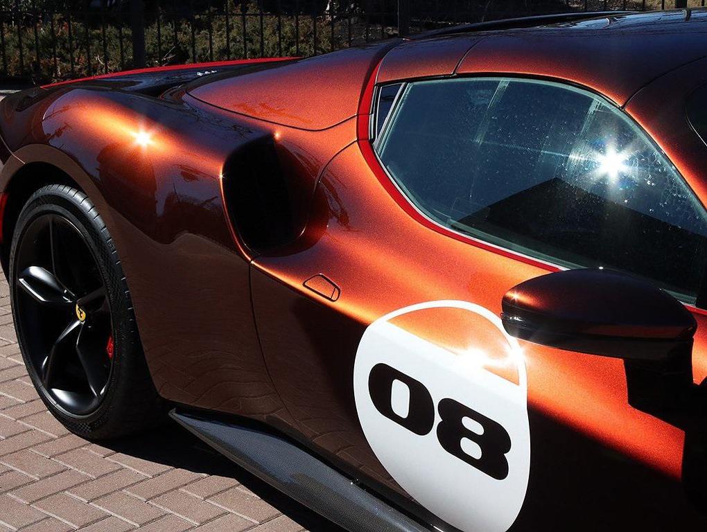 used 2023 Ferrari 296 GTS car, priced at $544,999