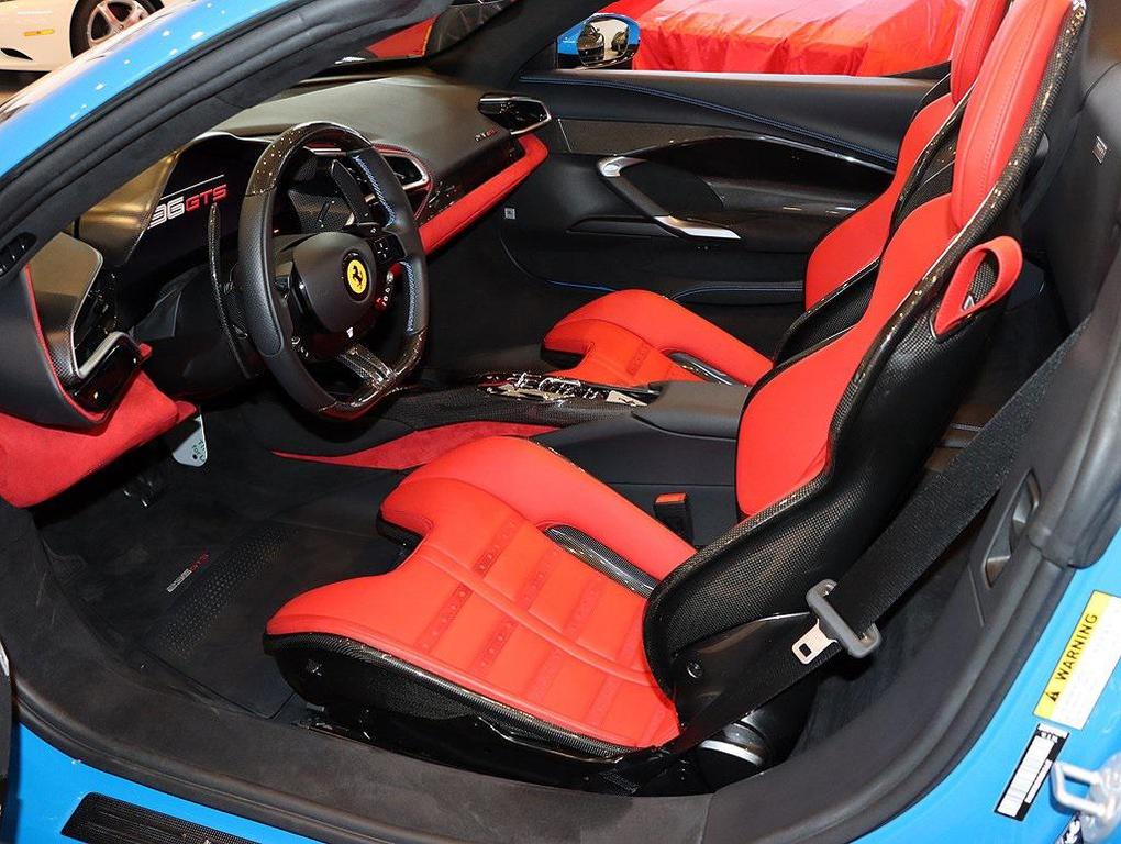 used 2024 Ferrari 296 GTS car, priced at $429,999