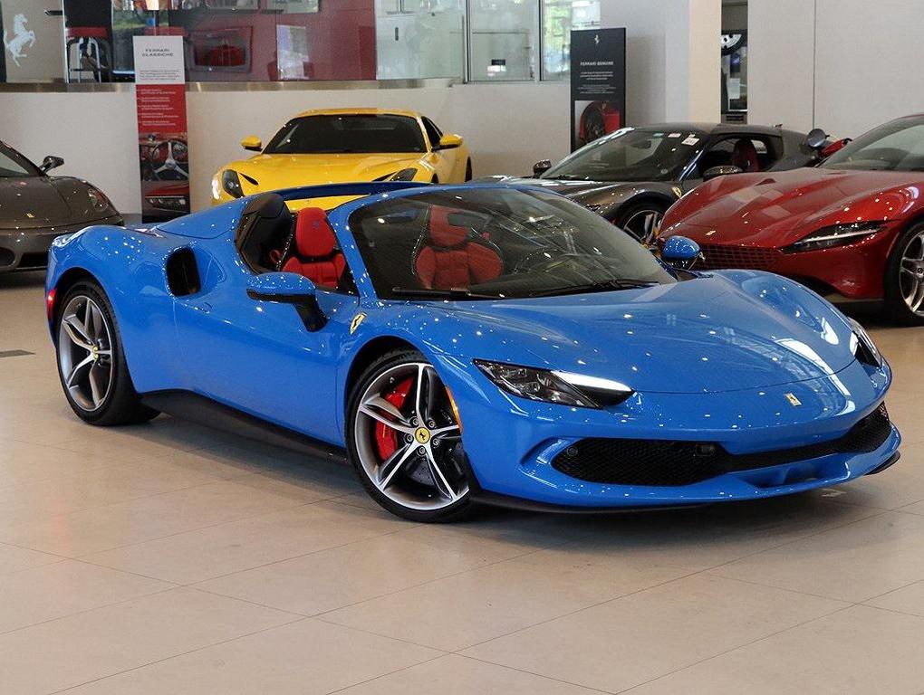 used 2024 Ferrari 296 GTS car, priced at $429,999