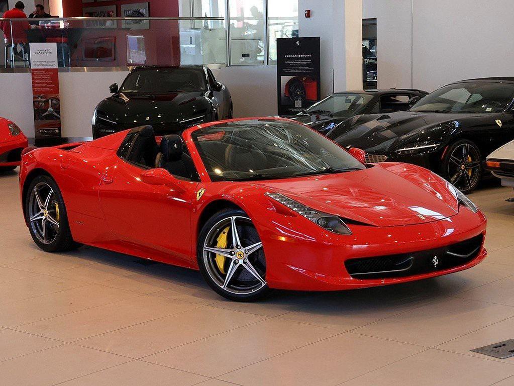 used 2015 Ferrari 458 Spider car, priced at $314,999