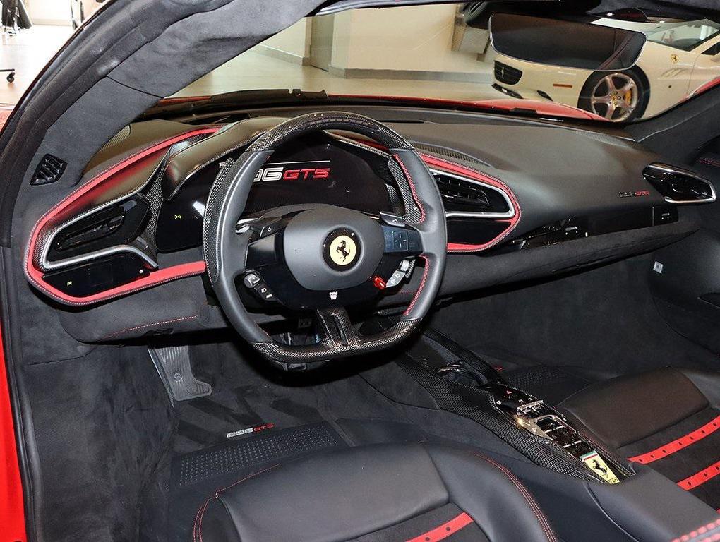 used 2024 Ferrari 296 GTS car, priced at $409,999