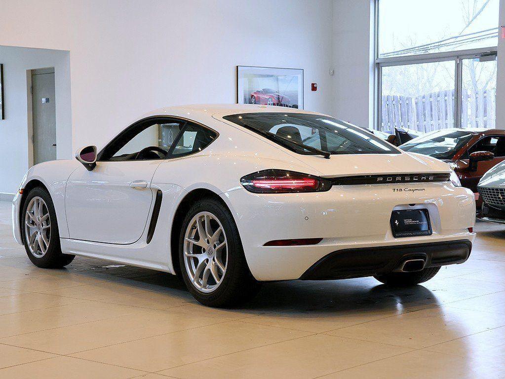 used 2021 Porsche 718 Cayman car, priced at $59,999