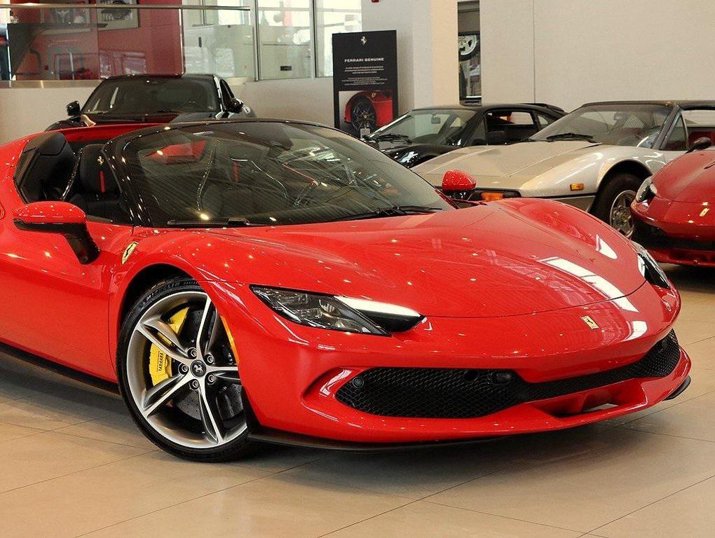 used 2024 Ferrari 296 GTS car, priced at $419,999