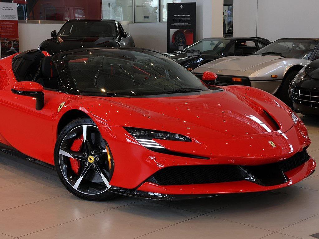 used 2022 Ferrari SF90 Spider car, priced at $579,999
