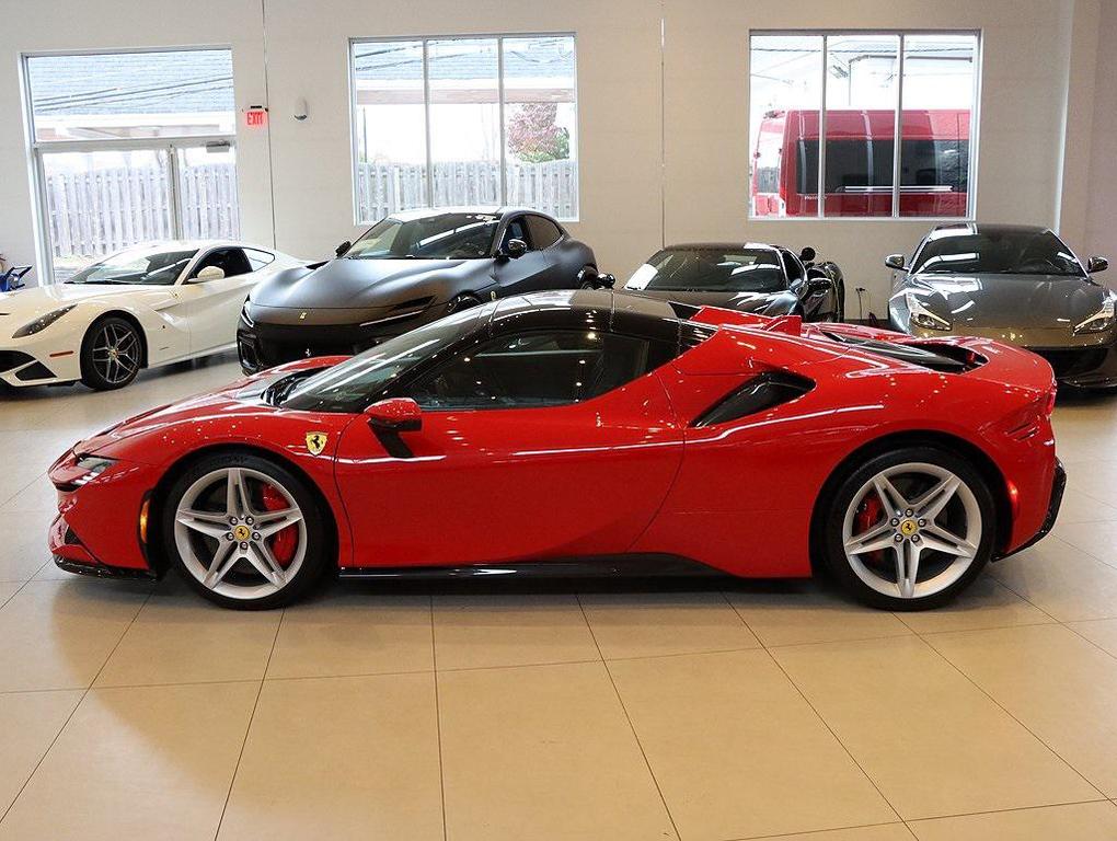 used 2023 Ferrari SF90 Spider car, priced at $619,999